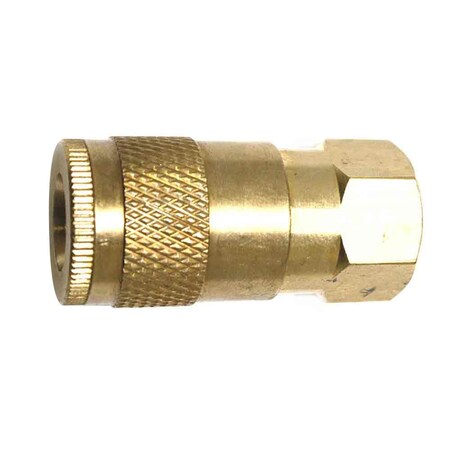Interstate Pneumatics Brass Automotive Coupler, 6 PK CA460B-D6